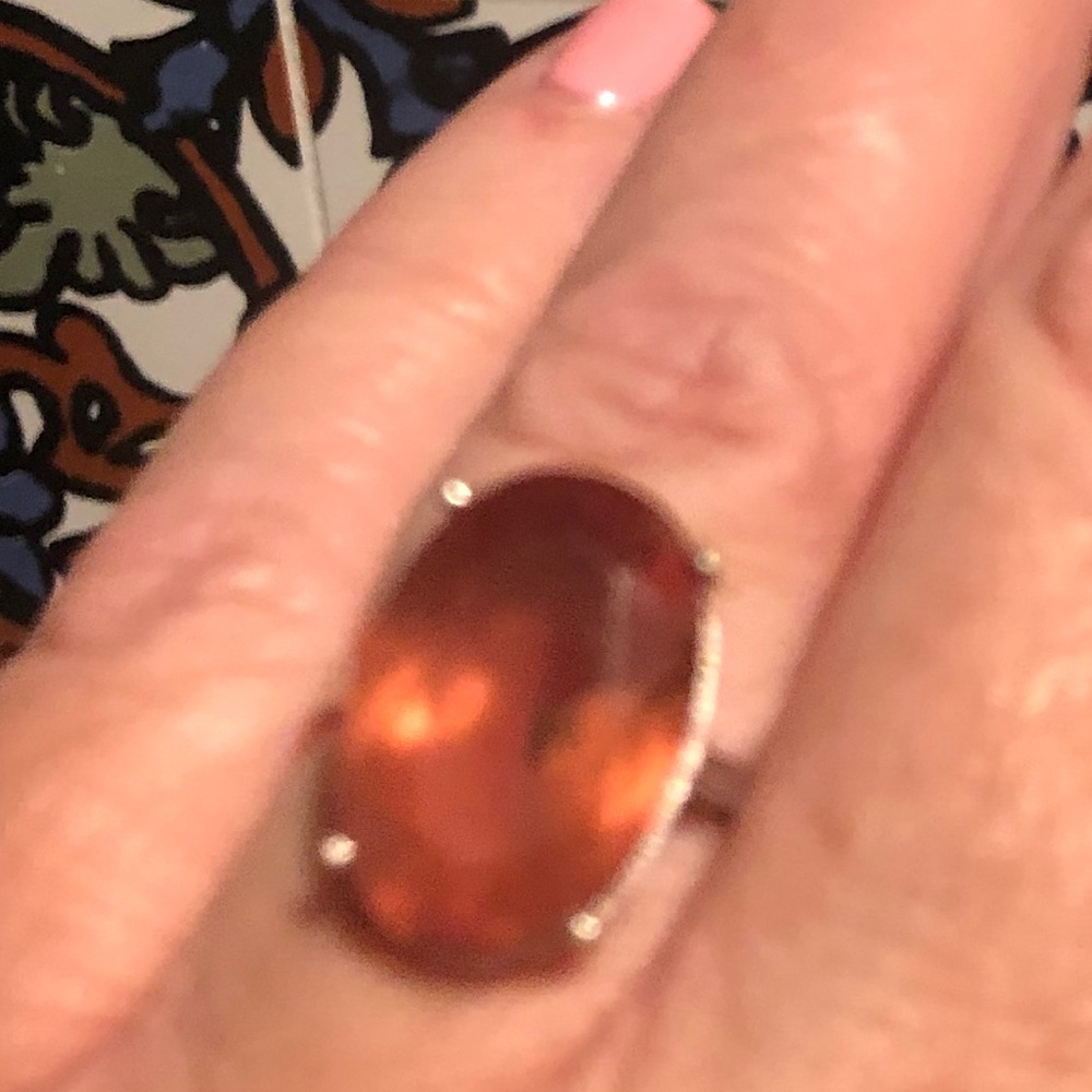 Gorgeous Alexandrite Color-Change Gem Ring, 925